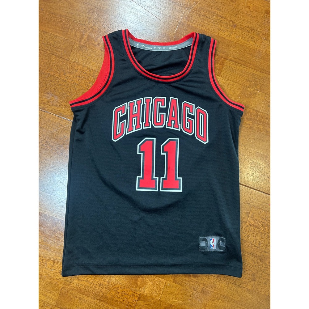 Fanatics Chicago Bulls Jersey Youth Small Black DeMar DeRozan 11 NBA Basketball